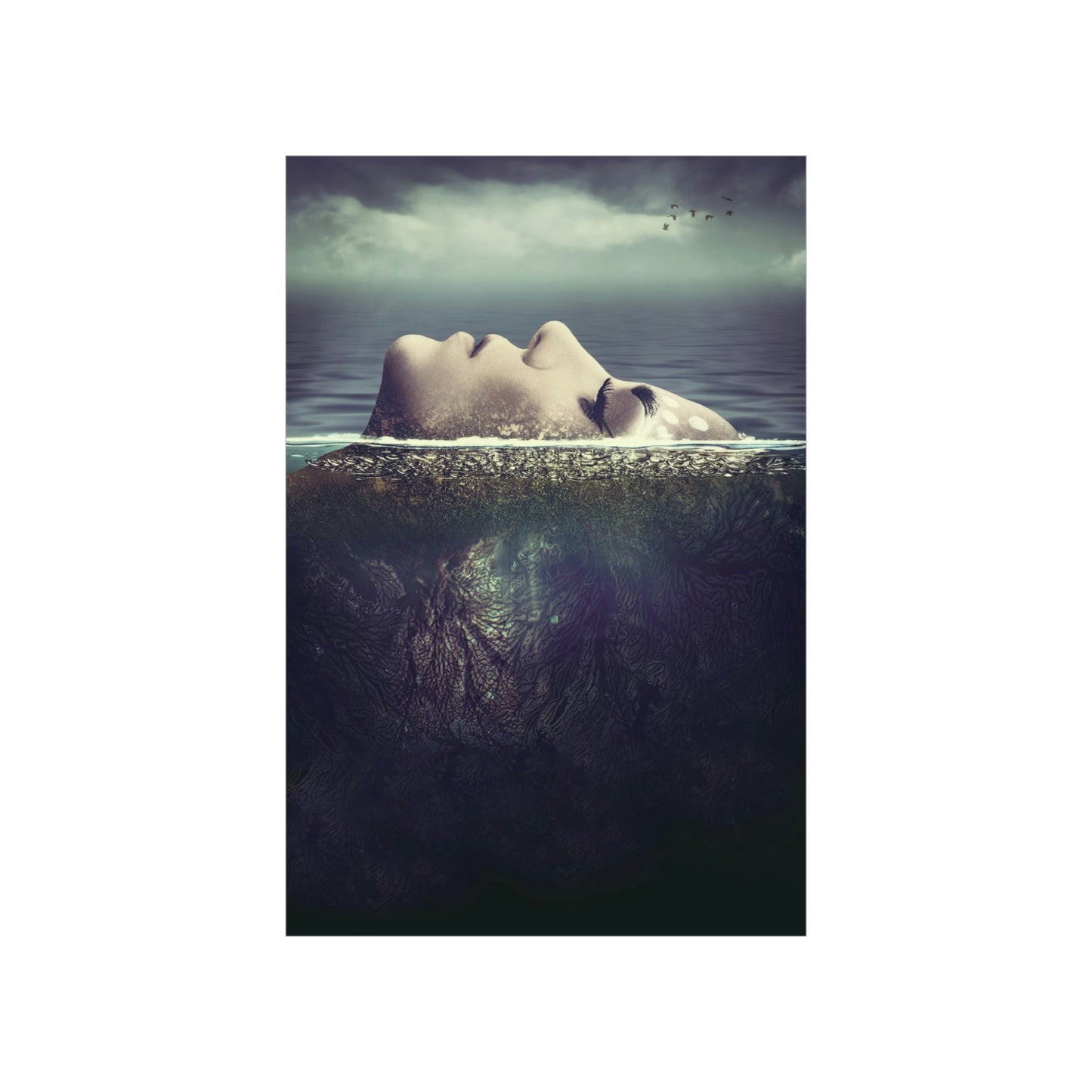 Floating - Matte Poster