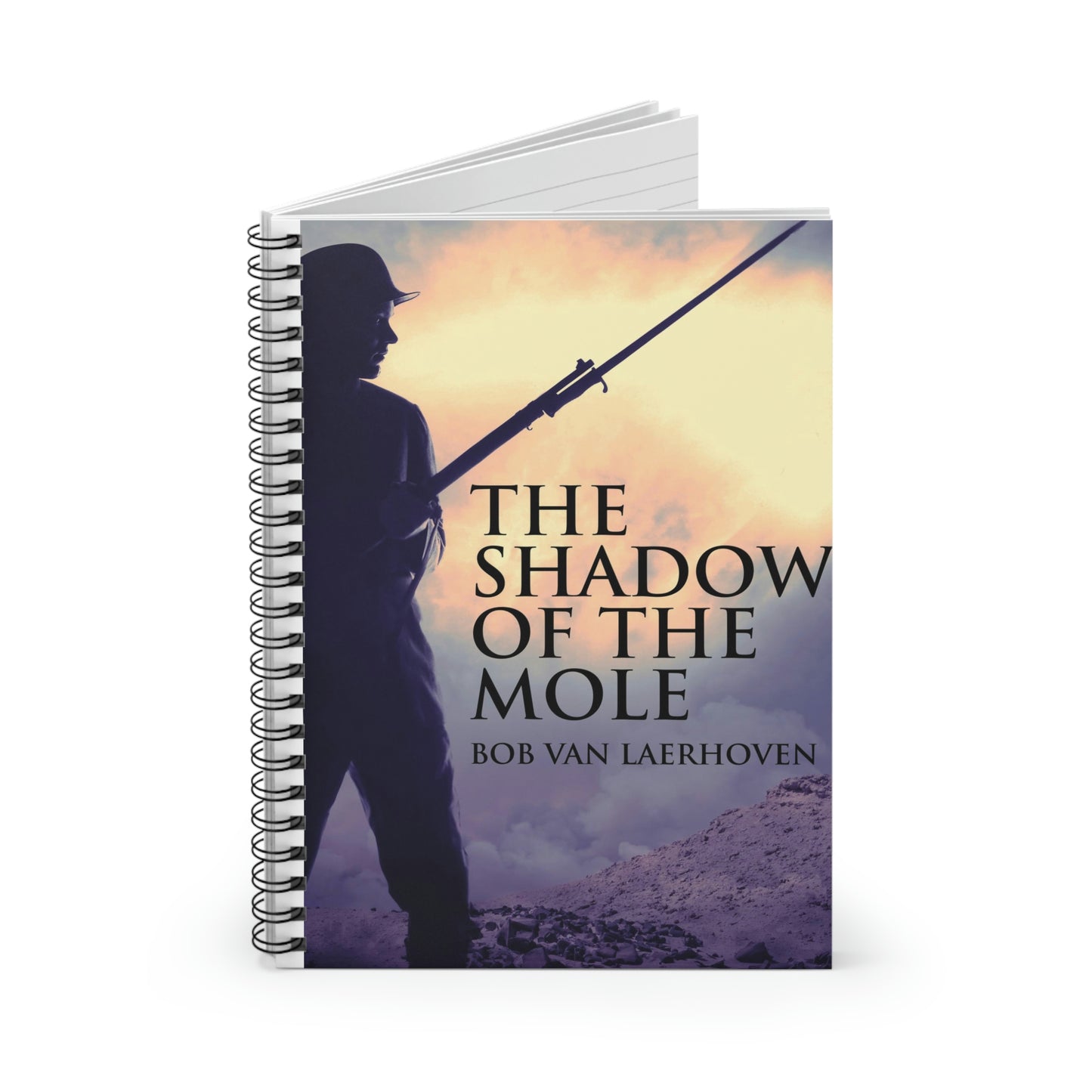 The Shadow Of The Mole - Spiral Notebook