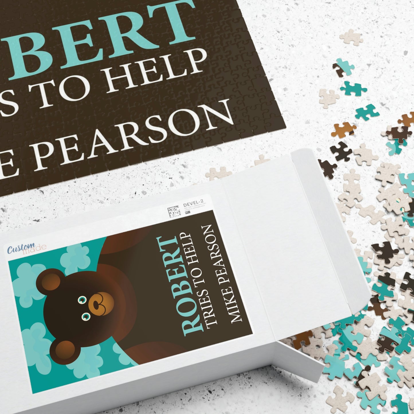 Robert Tries To Help - 1000 Piece Jigsaw Puzzle