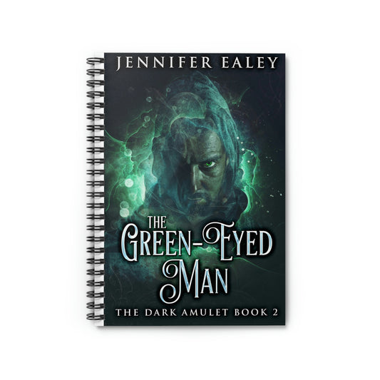 The Green-Eyed Man - Spiral Notebook