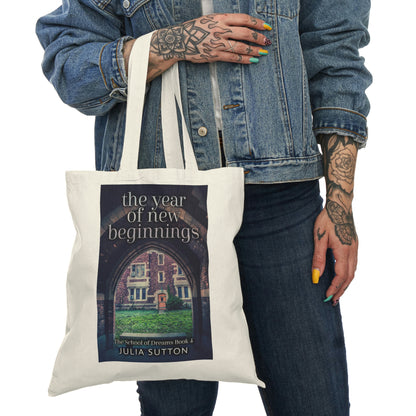 The Year Of New Beginnings - Natural Tote Bag
