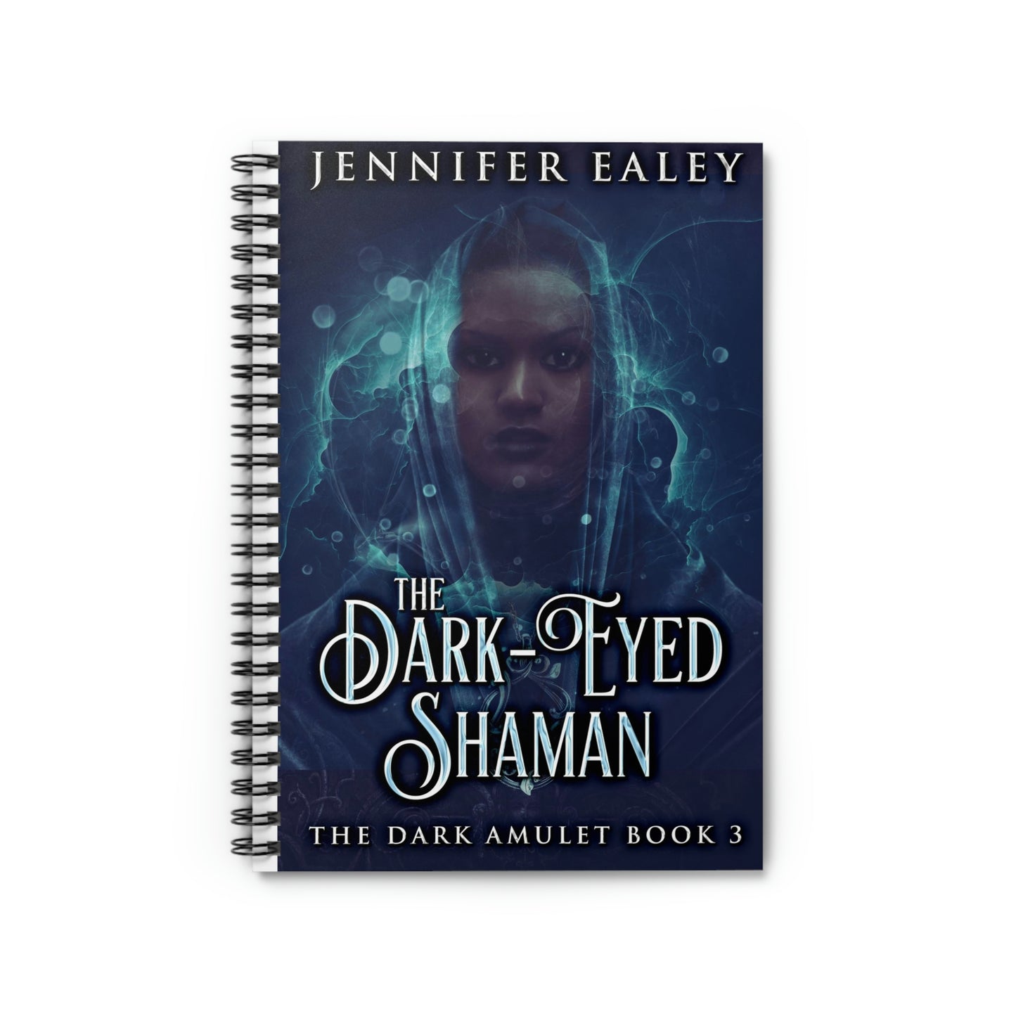 The Dark-Eyed Shaman - Spiral Notebook