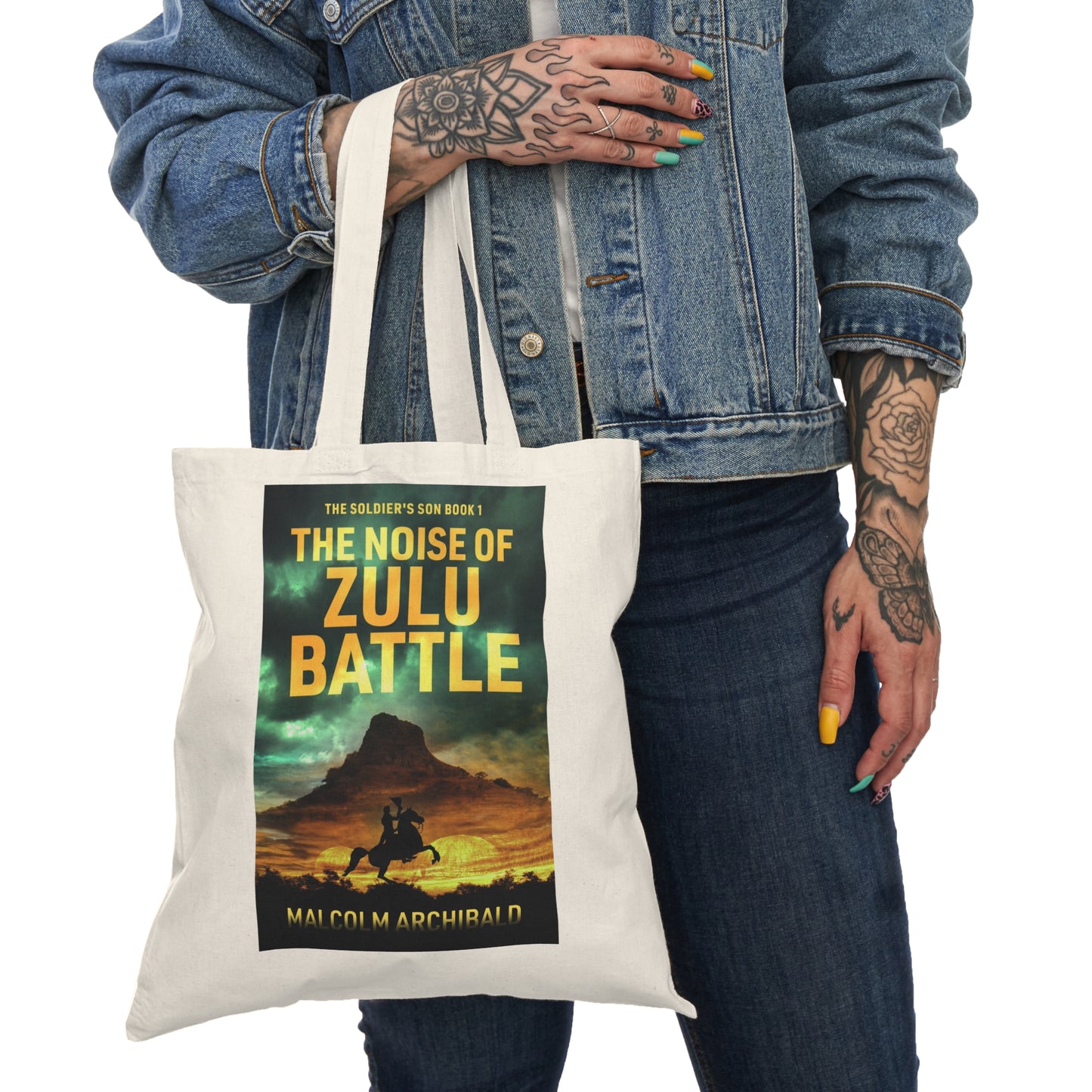 The Noise of Zulu Battle - Natural Tote Bag