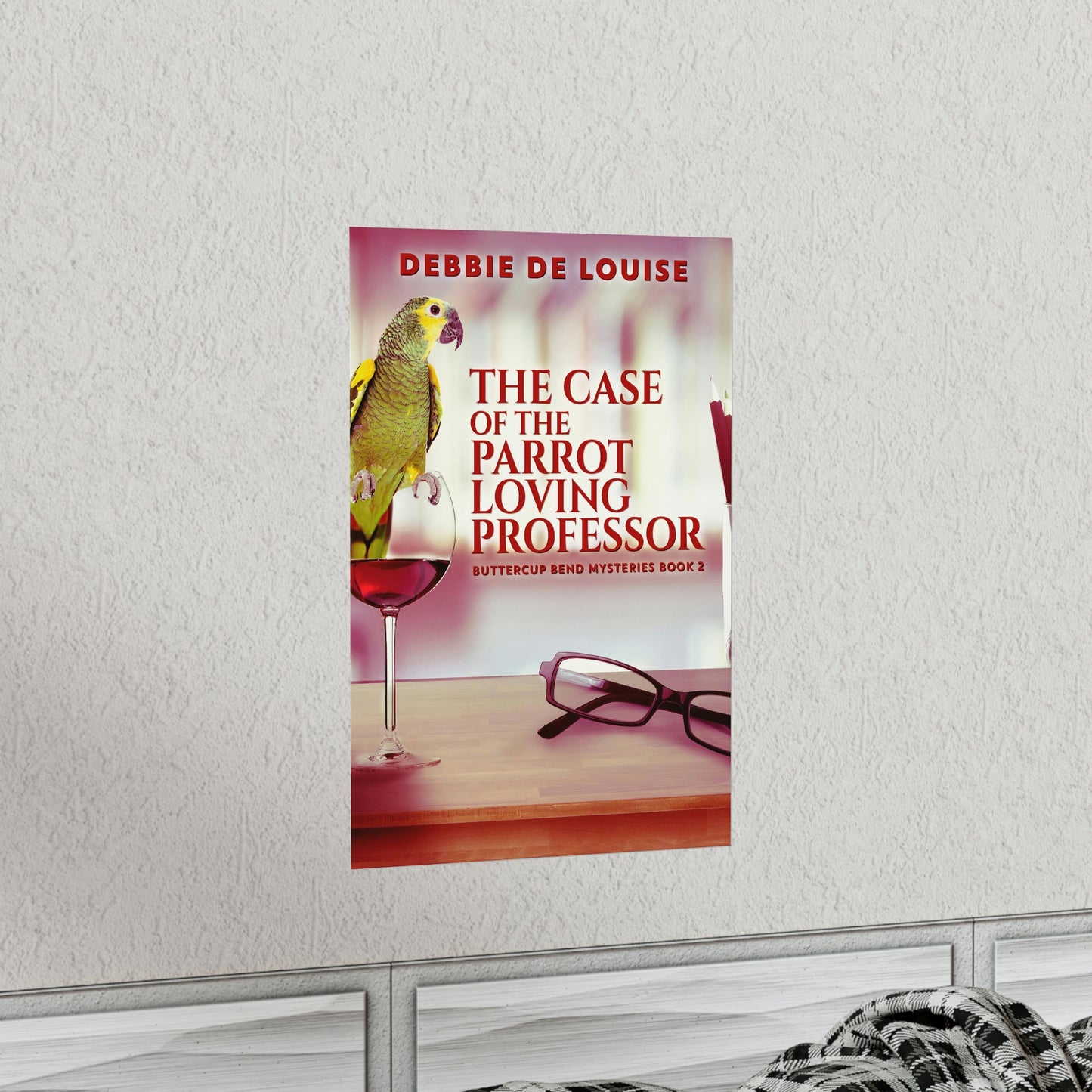 The Case of the Parrot Loving Professor - Matte Poster