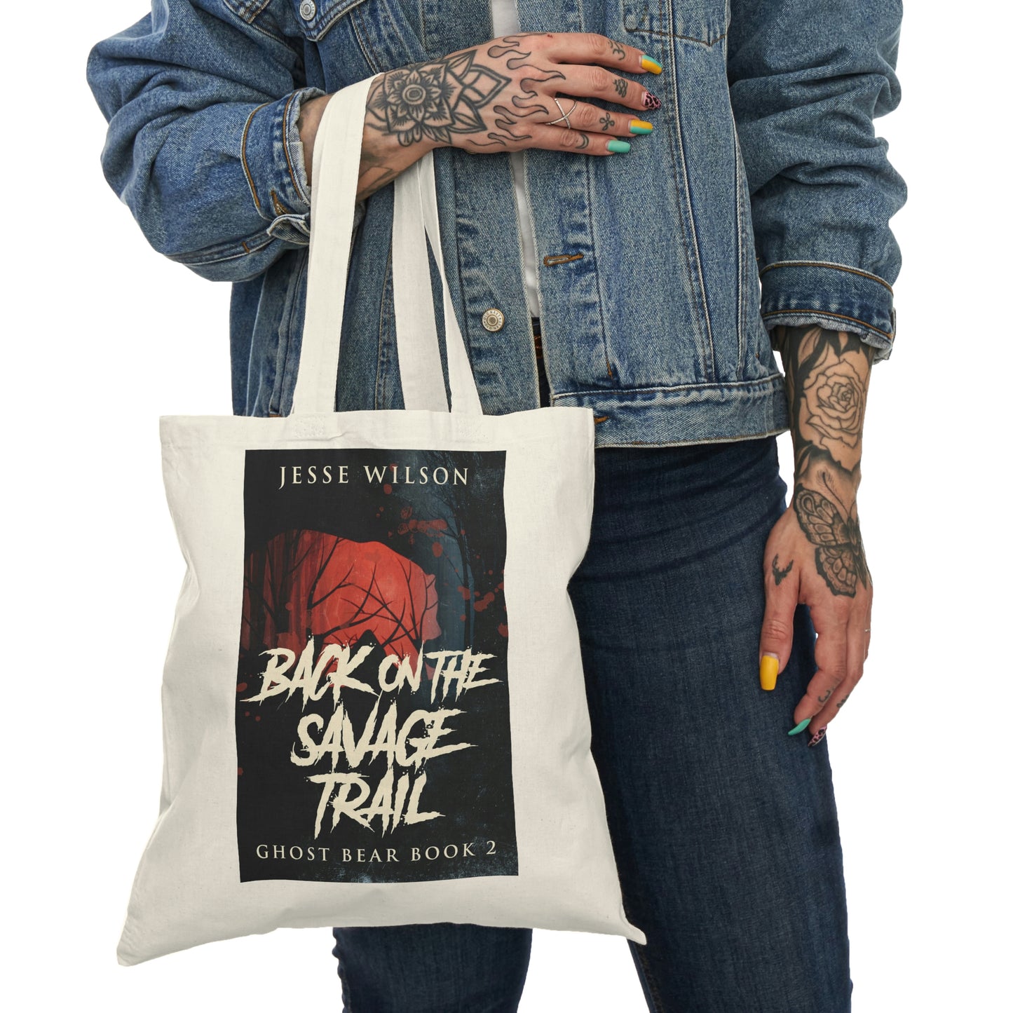 Back On The Savage Trail - Natural Tote Bag