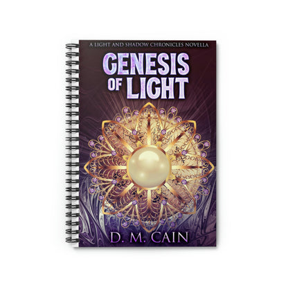 Genesis Of Light - Spiral Notebook
