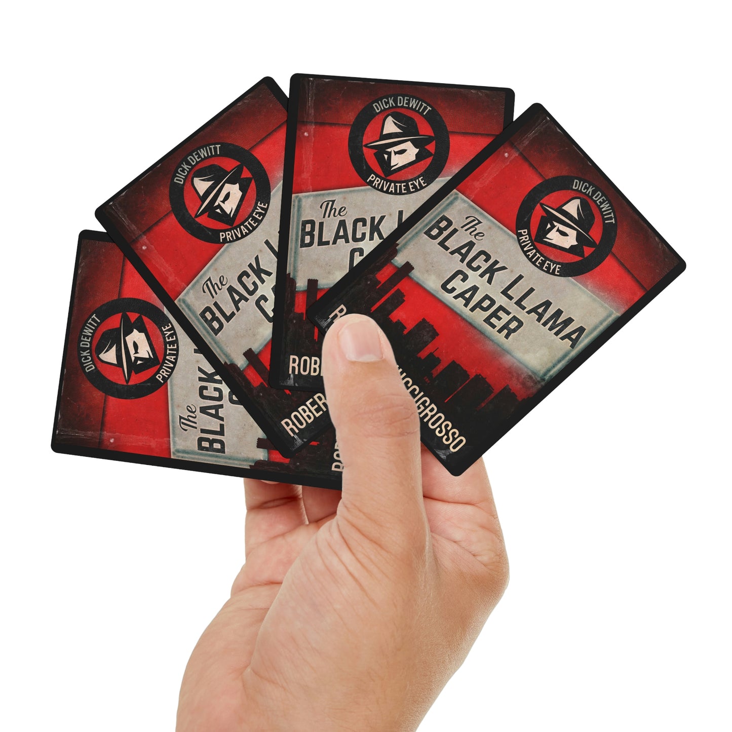 The Black Llama Caper - Playing Cards