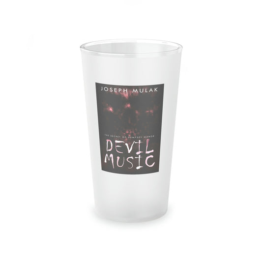 Devil Music - Frosted Pint Glass