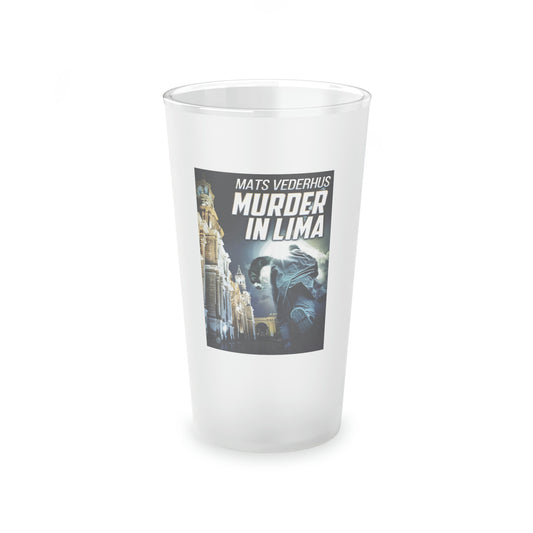Murder In Lima - Frosted Pint Glass