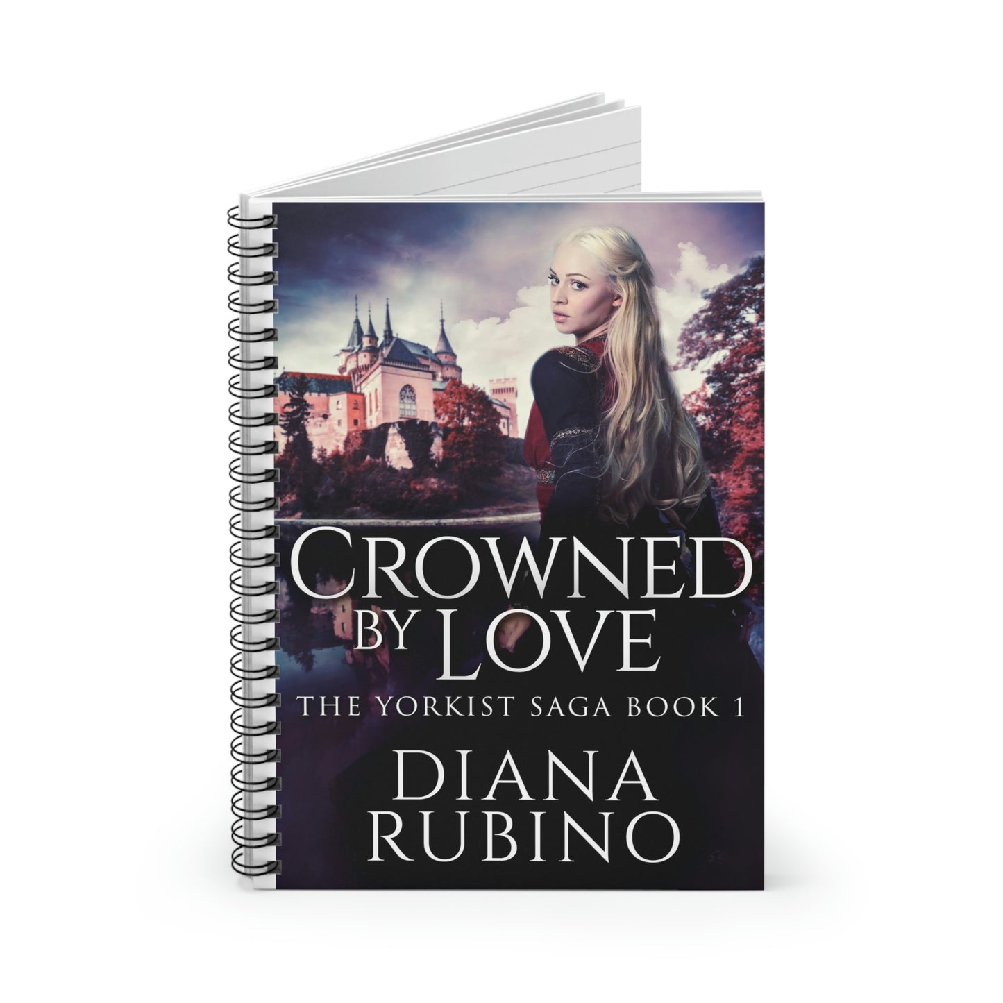 Crowned By Love - Spiral Notebook