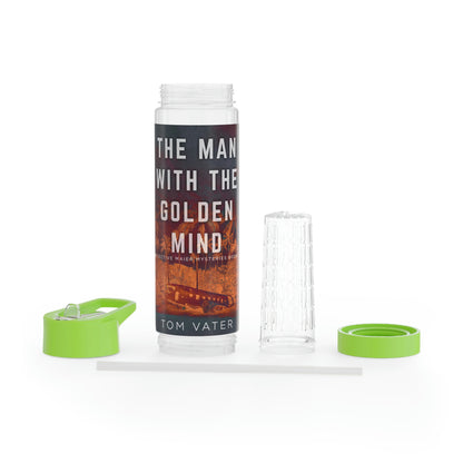 The Man With The Golden Mind - Infuser Water Bottle