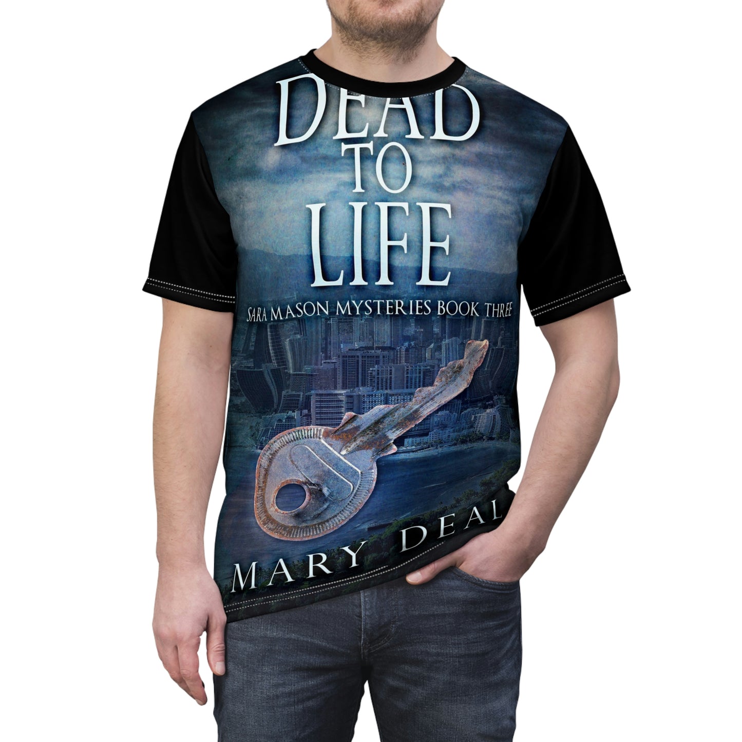 Dead To Life - Unisex All-Over Print Cut & Sew T-Shirt
