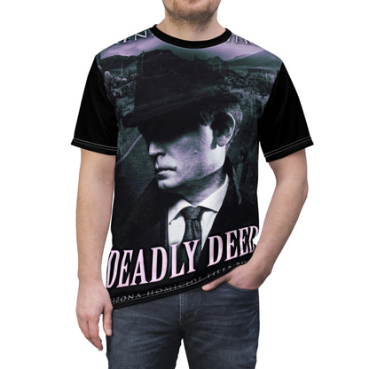 Deadly Deed - Unisex All-Over Print Cut & Sew T-Shirt