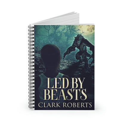 Led By Beasts - Spiral Notebook