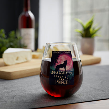 Abigaila And The Wolf Prince - Stemless Wine Glass, 11.75oz