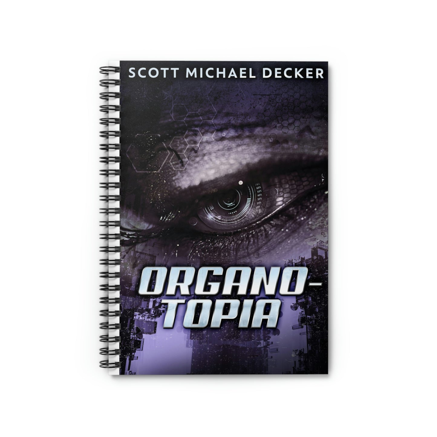 Organo-Topia - Spiral Notebook