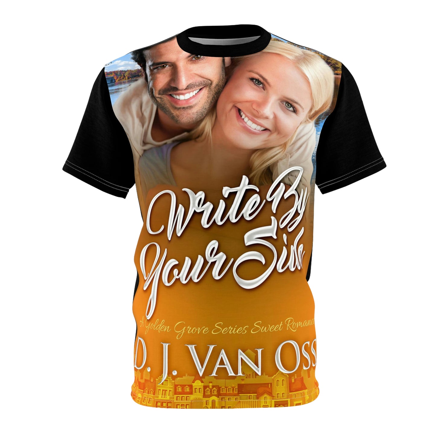 Write By Your Side - Unisex All-Over Print Cut & Sew T-Shirt
