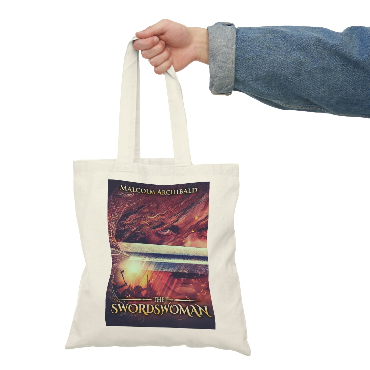 The Swordswoman - Natural Tote Bag