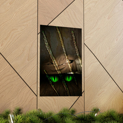 There's Something Under My Bed - Matte Poster