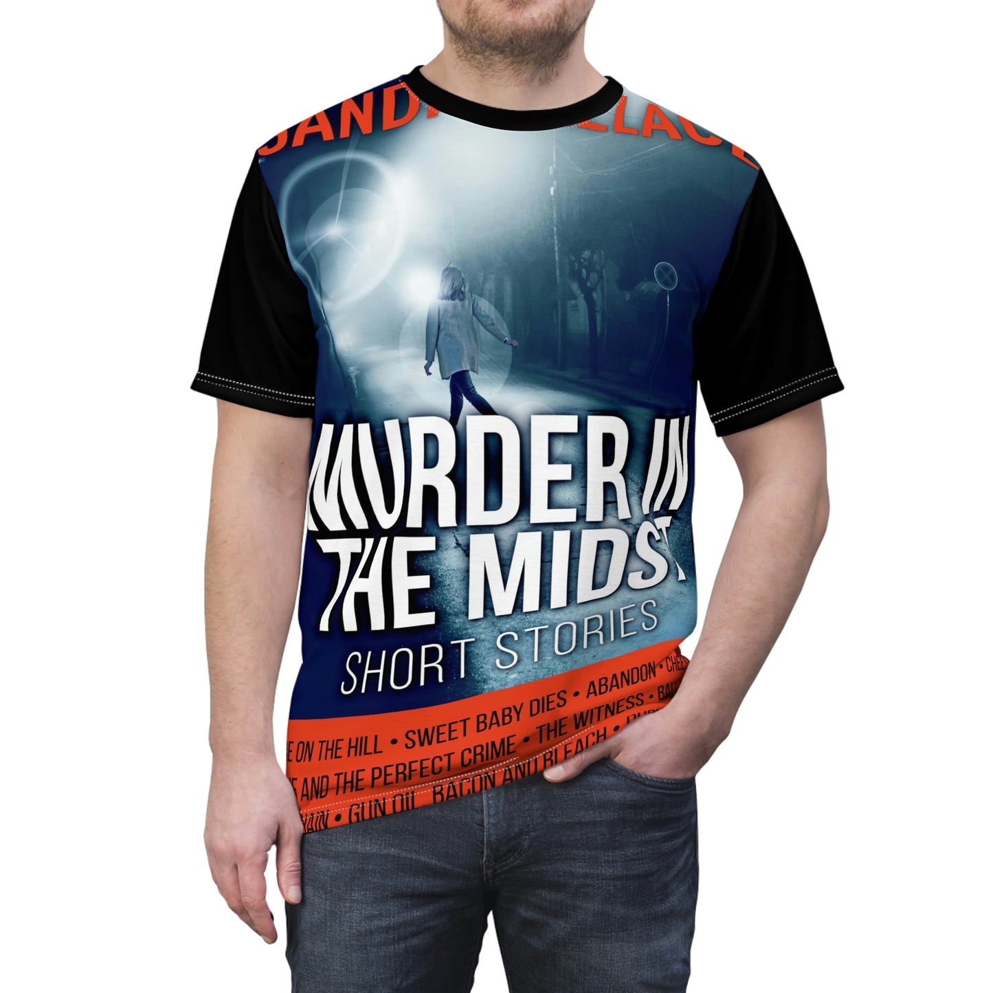 Murder In The Midst - Unisex All-Over Print Cut & Sew T-Shirt