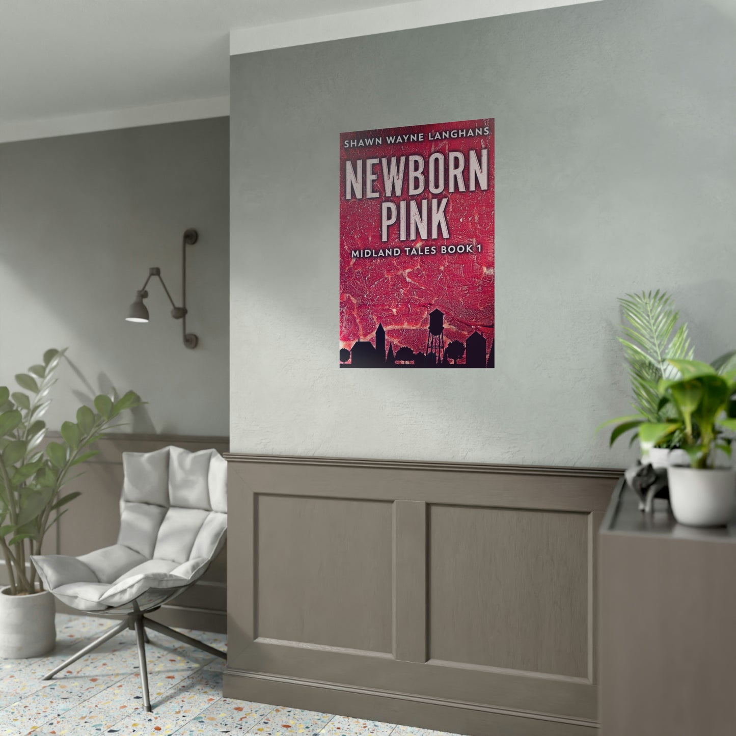 Newborn Pink - Rolled Poster