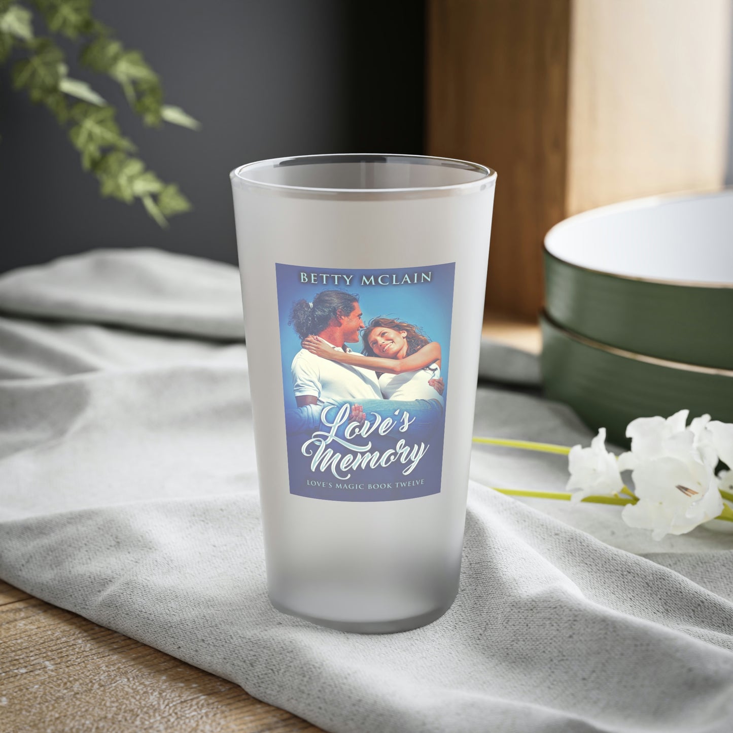 Love's Memory - Frosted Pint Glass