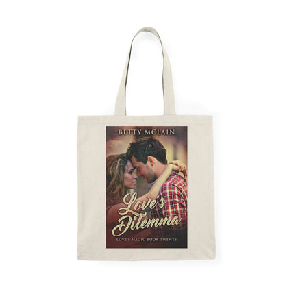 Love's Dilemma - Natural Tote Bag
