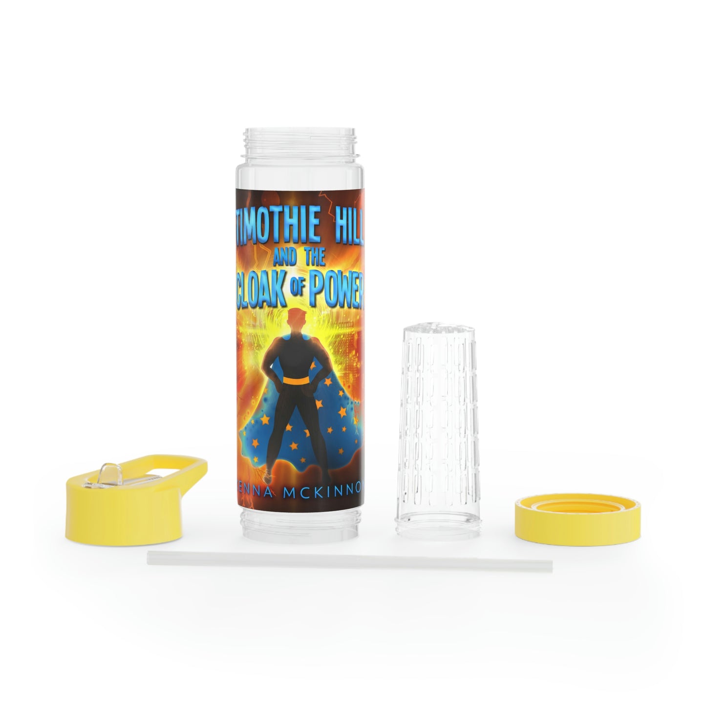 Timothie Hill and the Cloak of Power - Infuser Water Bottle