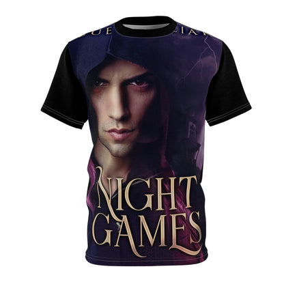 Night Games - Unisex All-Over Print Cut & Sew T-Shirt