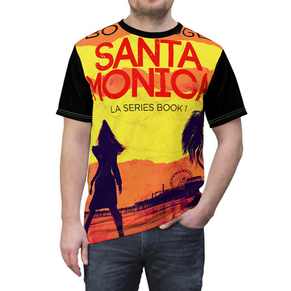 Santa Monica - Unisex All-Over Print Cut & Sew T-Shirt