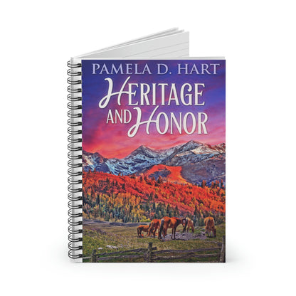 Heritage And Honor - Spiral Notebook