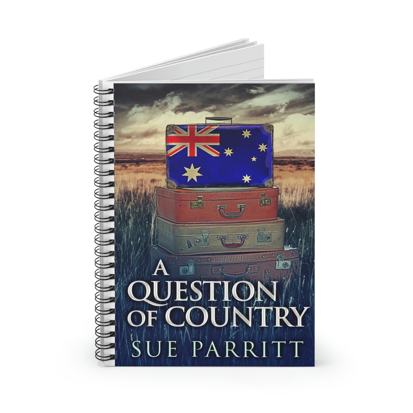 A Question Of Country - Spiral Notebook