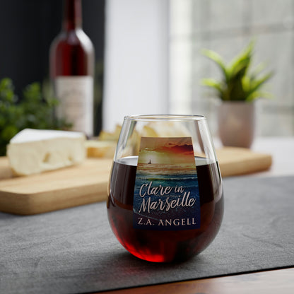 Clare in Marseille - Stemless Wine Glass, 11.75oz