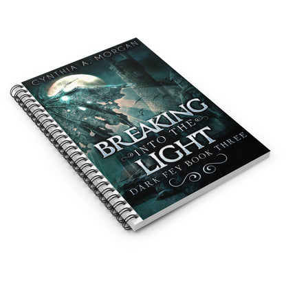 Breaking Into The Light - Spiral Notebook