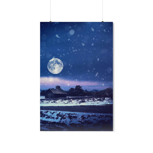 Full Moon - Matte Poster