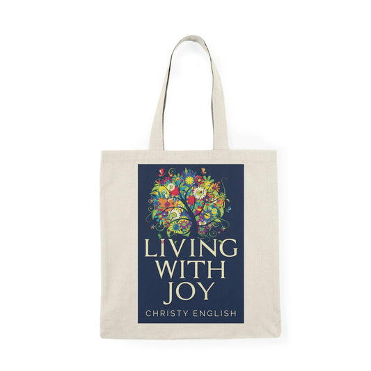 Living With Joy - Natural Tote Bag