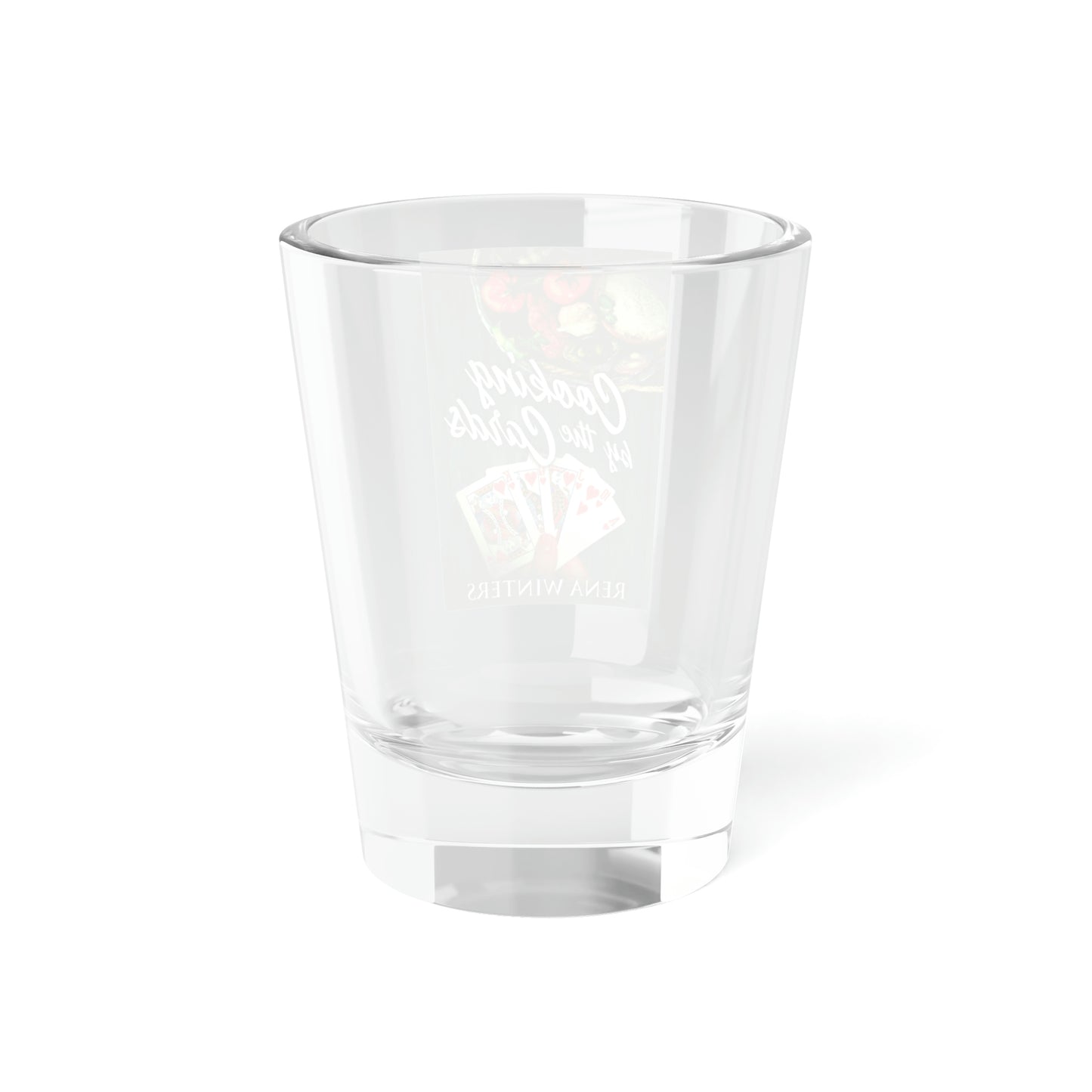 Cooking By The Cards - Shot Glass, 1.5oz