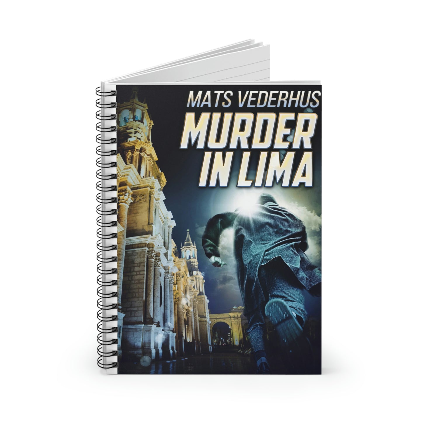 Murder In Lima - Spiral Notebook