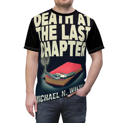 Death At The Last Chapter - Unisex All-Over Print Cut & Sew T-Shirt