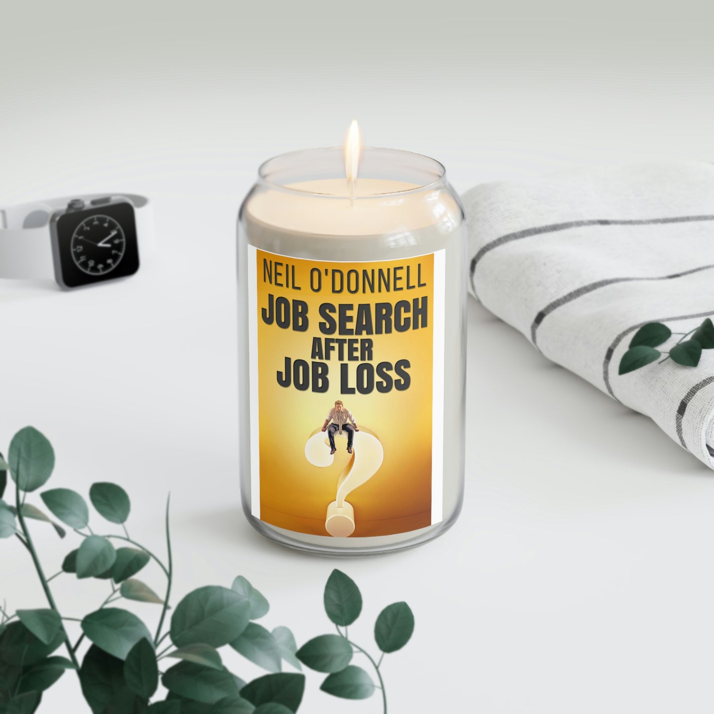 Job Search After Job Loss - Scented Candle