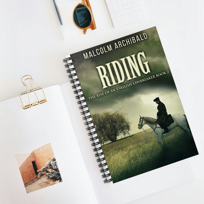 Riding - Spiral Notebook