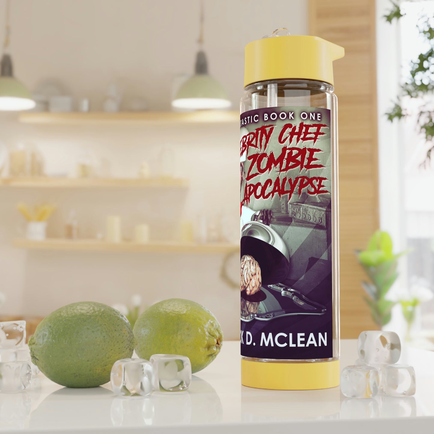 Celebrity Chef Zombie - Infuser Water Bottle