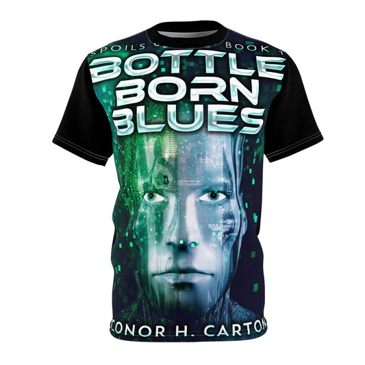 Bottle Born Blues - Unisex All-Over Print Cut & Sew T-Shirt