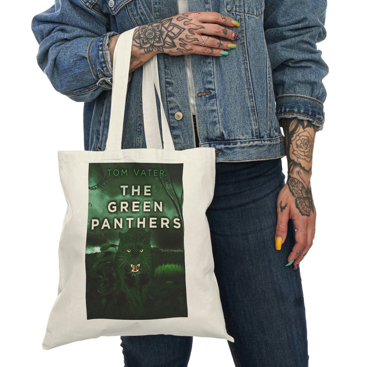 The Green Panthers - Natural Tote Bag
