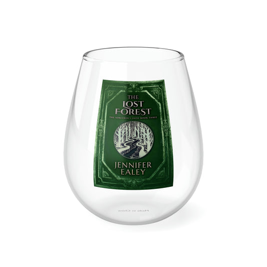 The Lost Forest - Stemless Wine Glass, 11.75oz