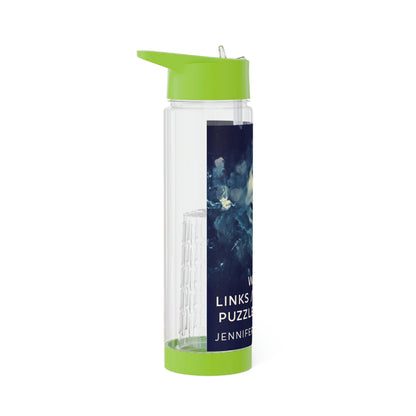 When Links / Blanks / Puzzles Linger - Infuser Water Bottle