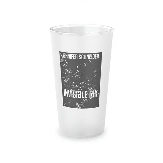 Invisible Ink - Frosted Pint Glass