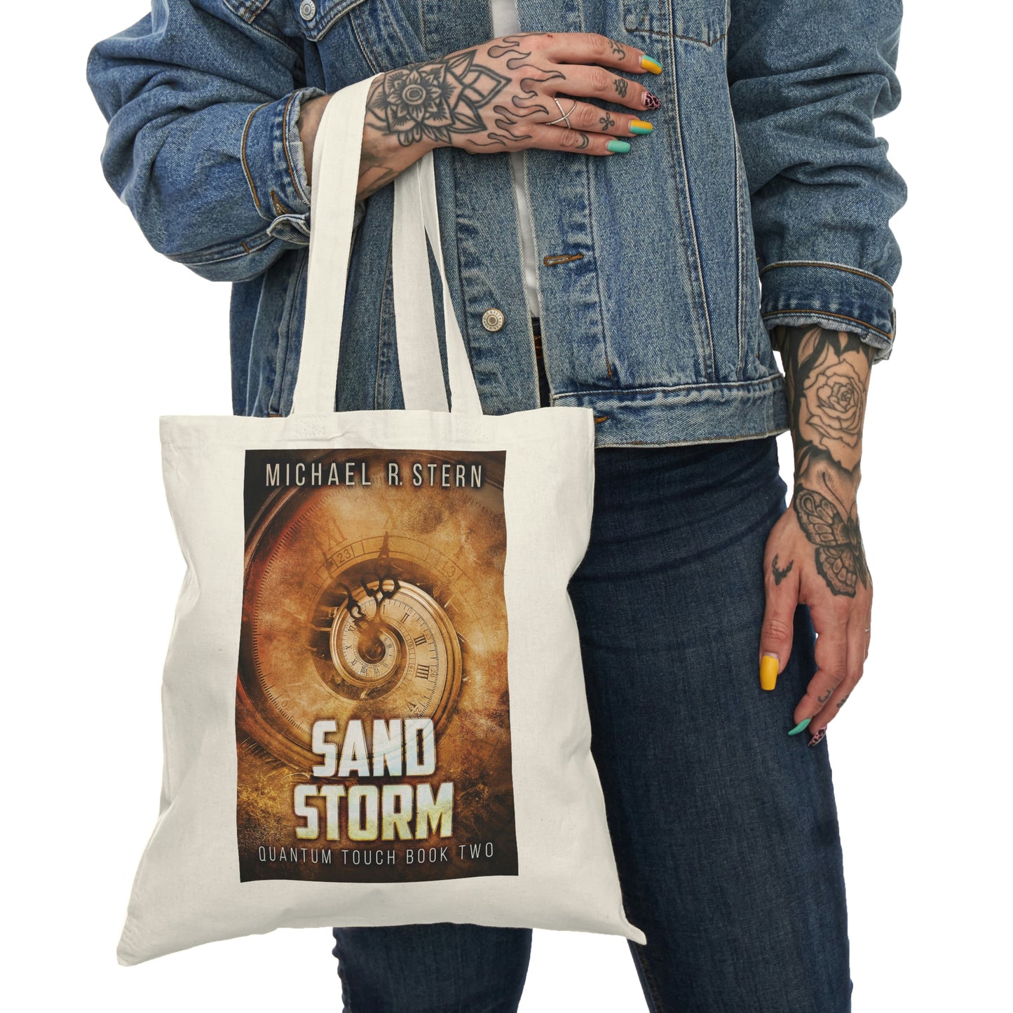 Sand Storm - Natural Tote Bag