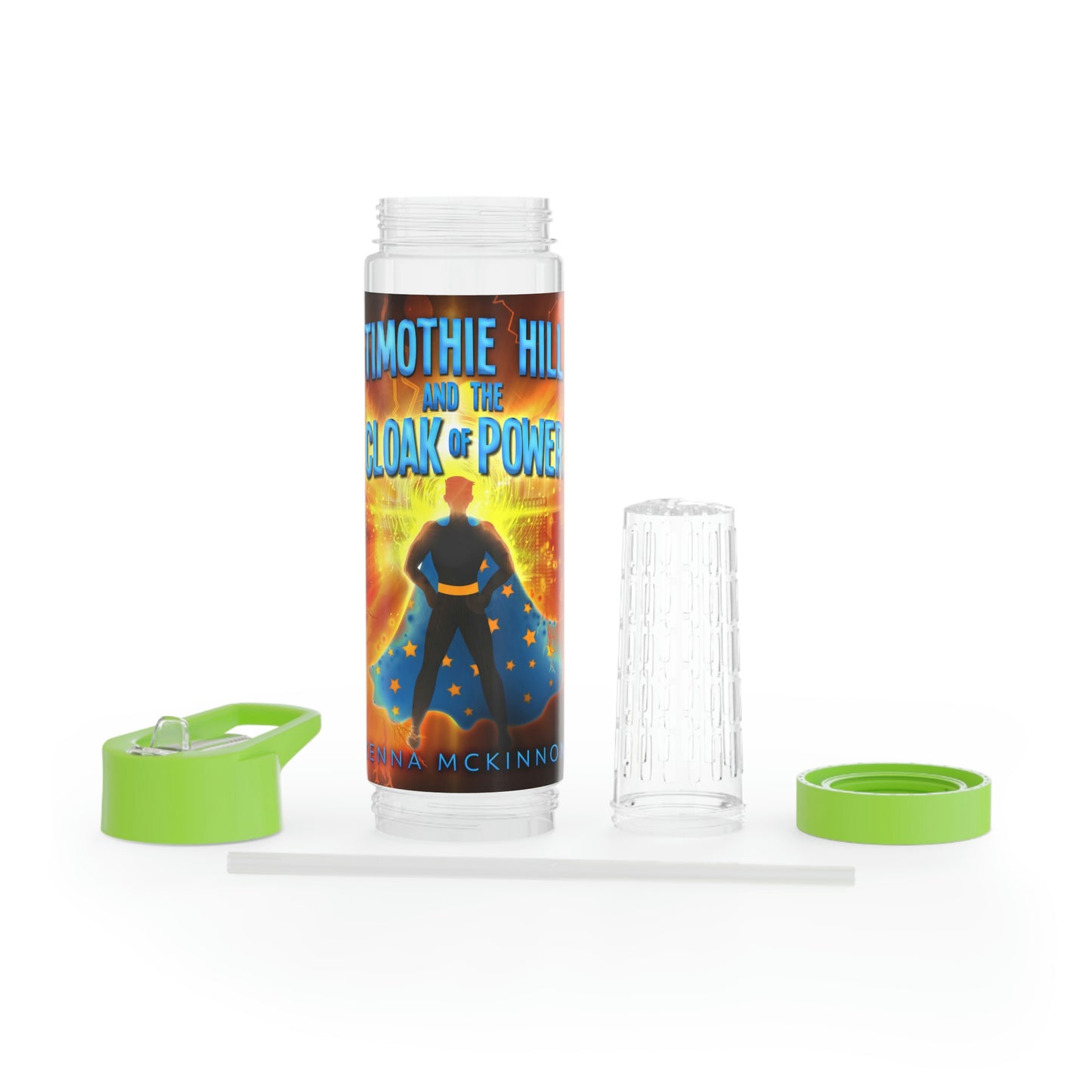 Timothie Hill and the Cloak of Power - Infuser Water Bottle