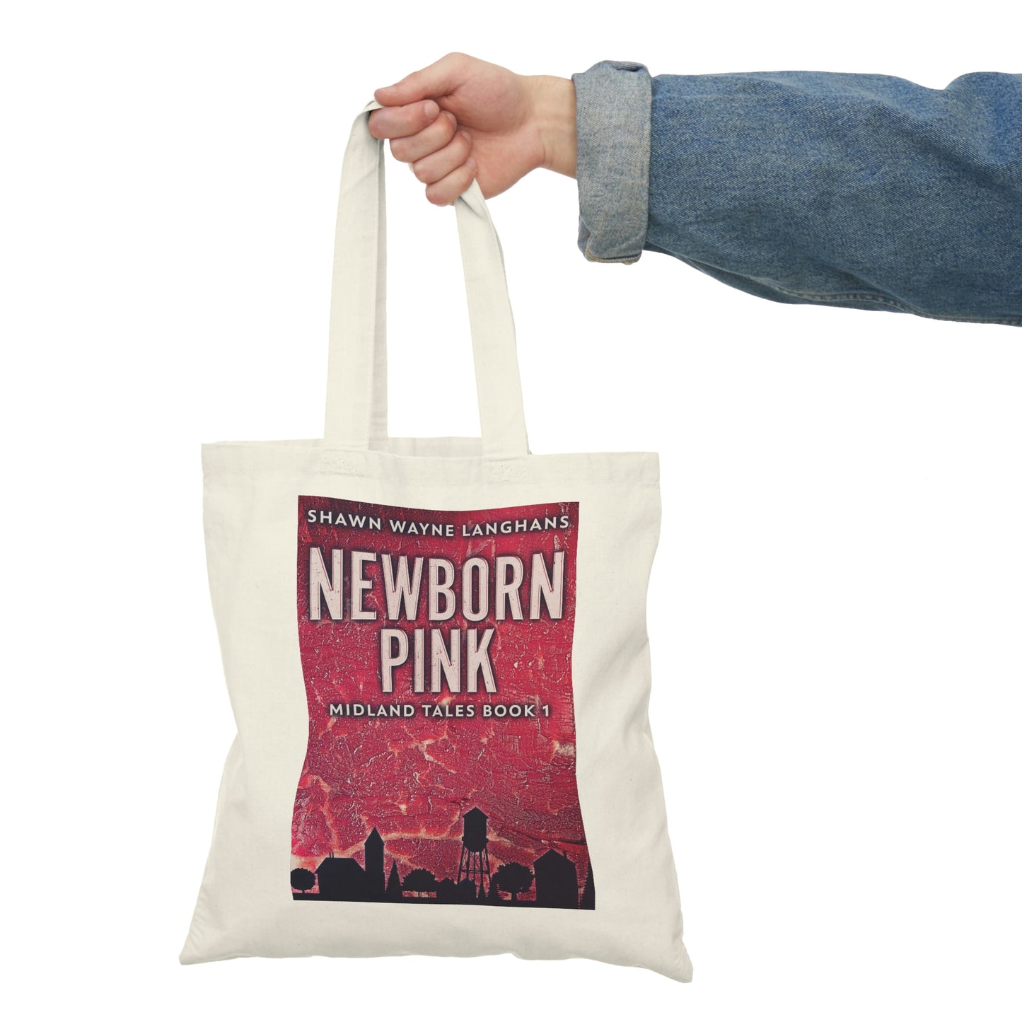 Newborn Pink - Natural Tote Bag
